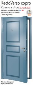 Blindage de porte Tordjman Métal