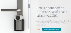Serrure connectée TheKeys