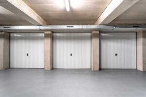 Portes de garages dans un sous sol à Lyon